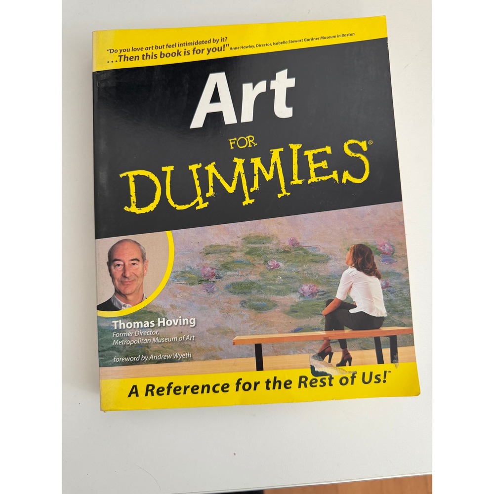 Art For Dummies Thomas Hoving Paperback Art History Appreciation Reference Book‎